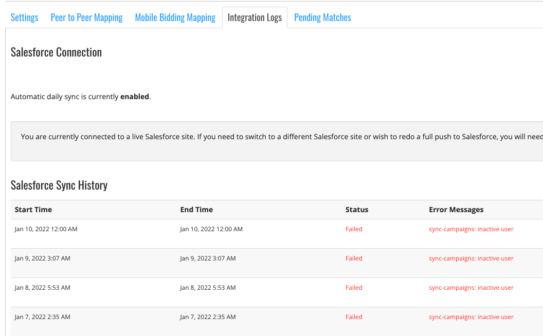Peer-to-Peer: Salesforce Integration Troubleshooting