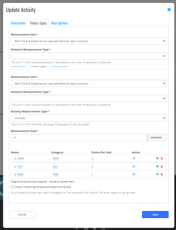 PeertoPeer How to Add & Edit a Fitness Tracking Activity
